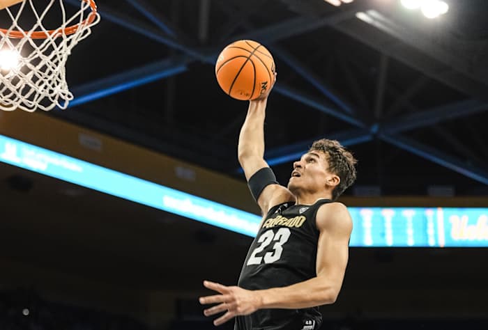 Tristan da Silva dunk vs. UCLA
